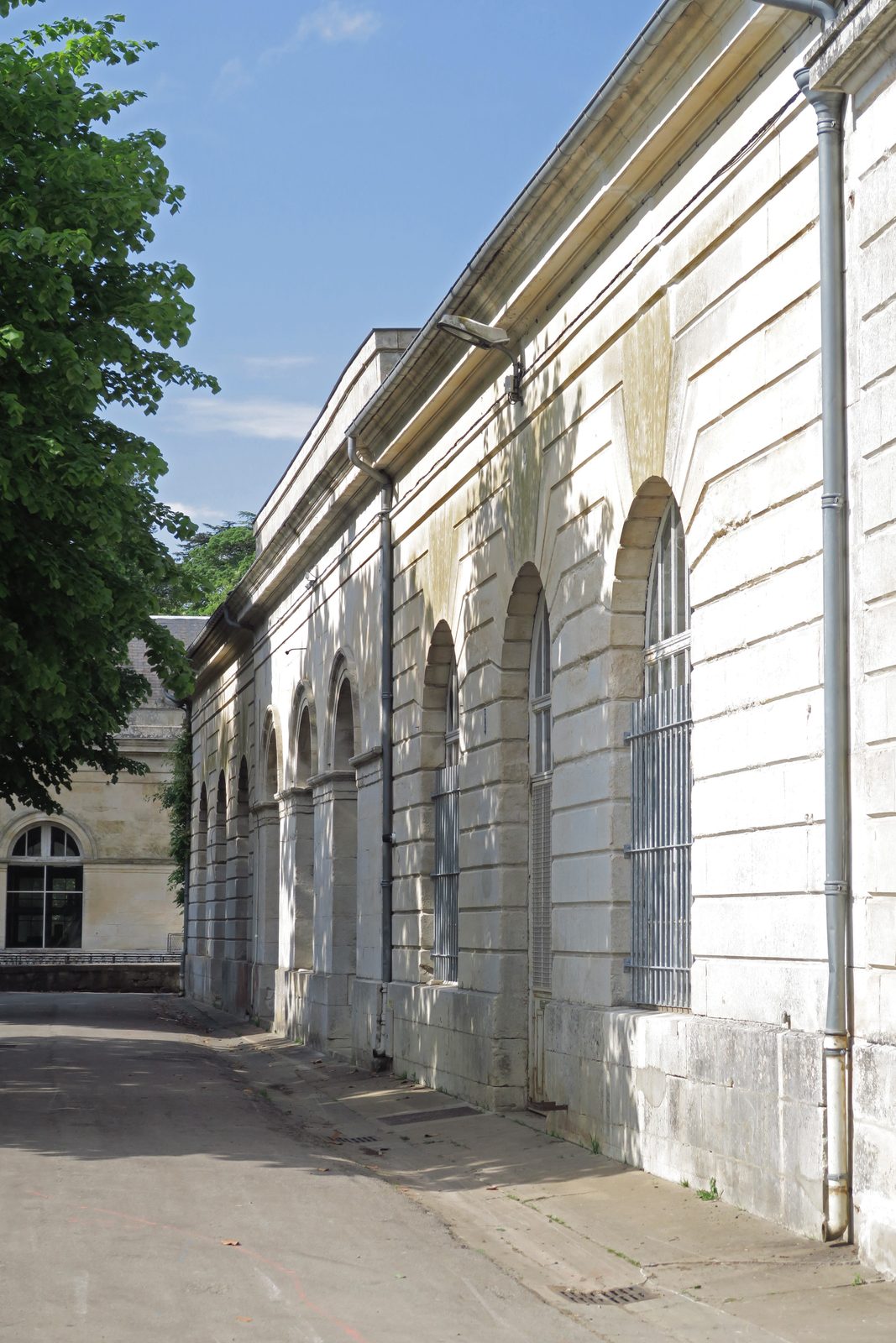 Galerie à arcades de la station de pompage du Pissot